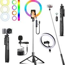 RING LIGHT | SELFIE | MICROPHONE