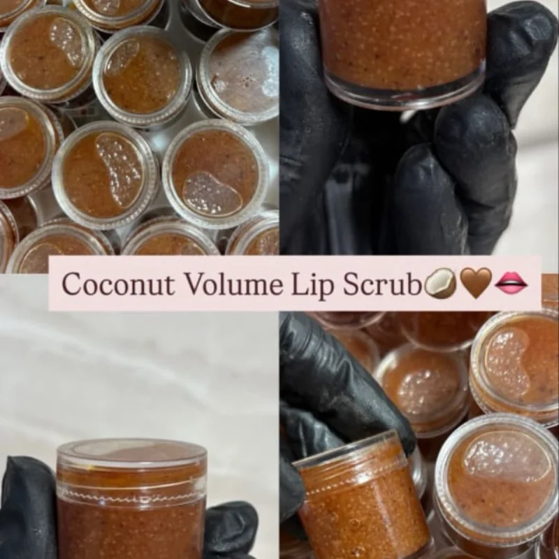 Coconut Volume Lip Scrub