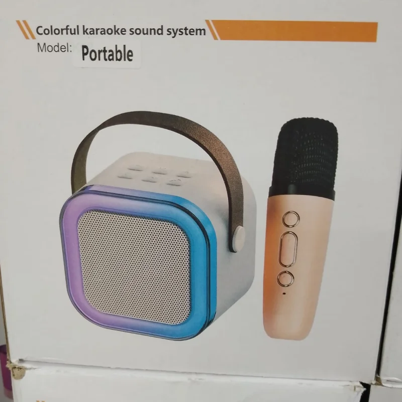 Mini Speaker RGB + 2 Microphone - 5