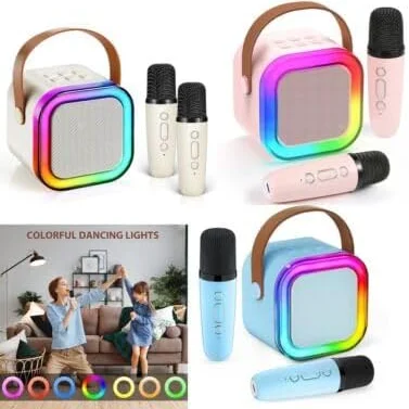 Mini Speaker RGB + 2 Microphone - 2