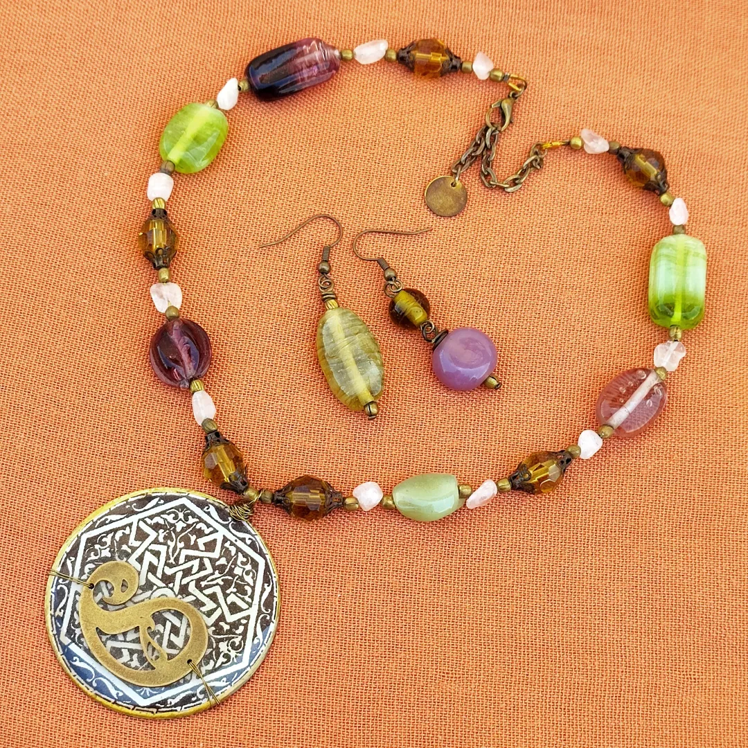 Bohemian Chunky Necklace Set