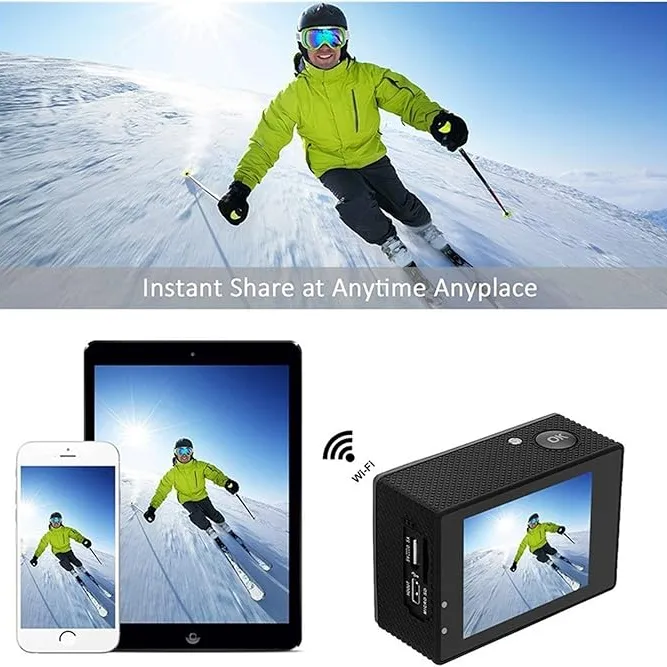 ULTRA HD WIFI REMOTE ACTION  CAMERA - 3