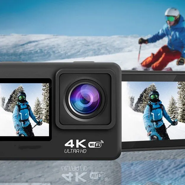 GoodPa 4K Dual Screen Wifi Action Camera - 3