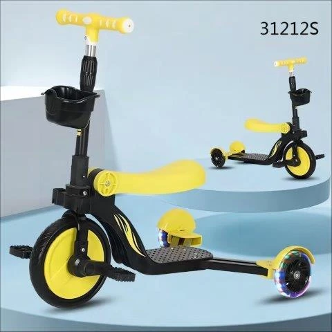 Bicycle with 3 wheels