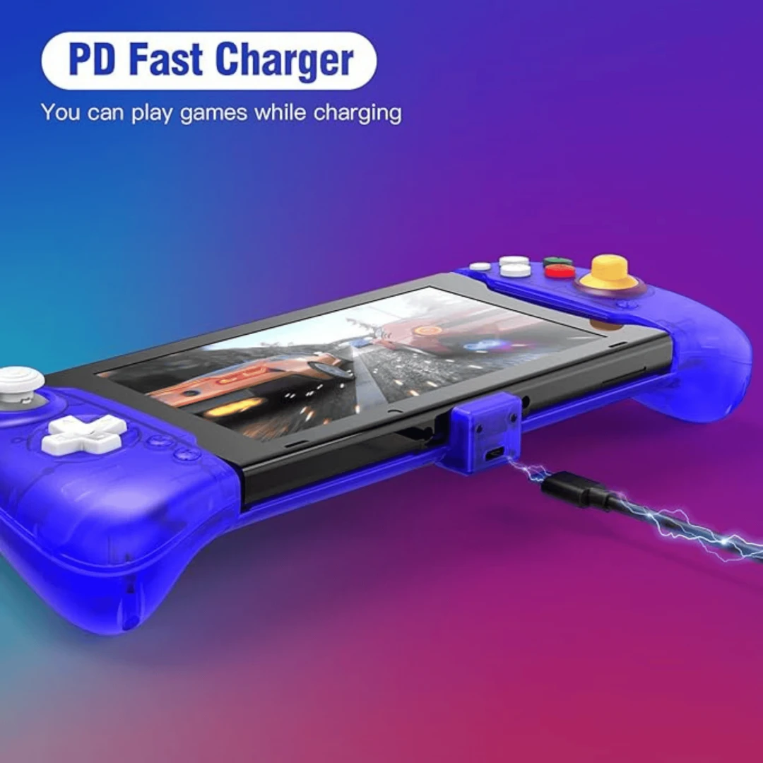 Retroflag Switch Handheld Controller - Transparent Purple - 4