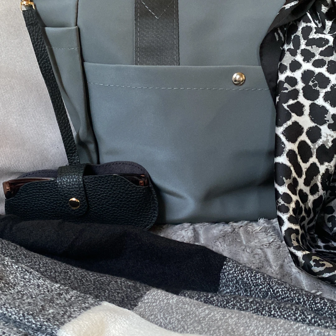 LUXURY BANDANA BLACK LEOPARD - 1