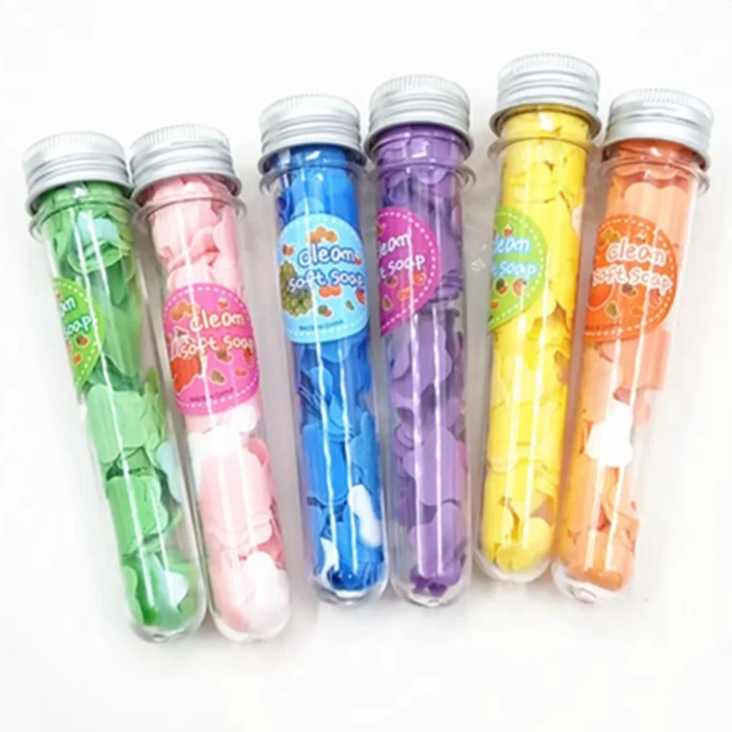 Portable travel mini soap slices