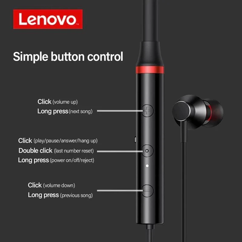 Lenovo Hanging Headphone - 3