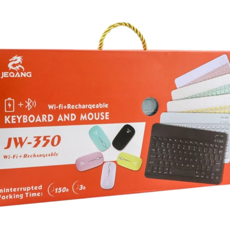 JB-350 JEQANG WI-FI+RECHARGEABLE Multifunction Keyboard