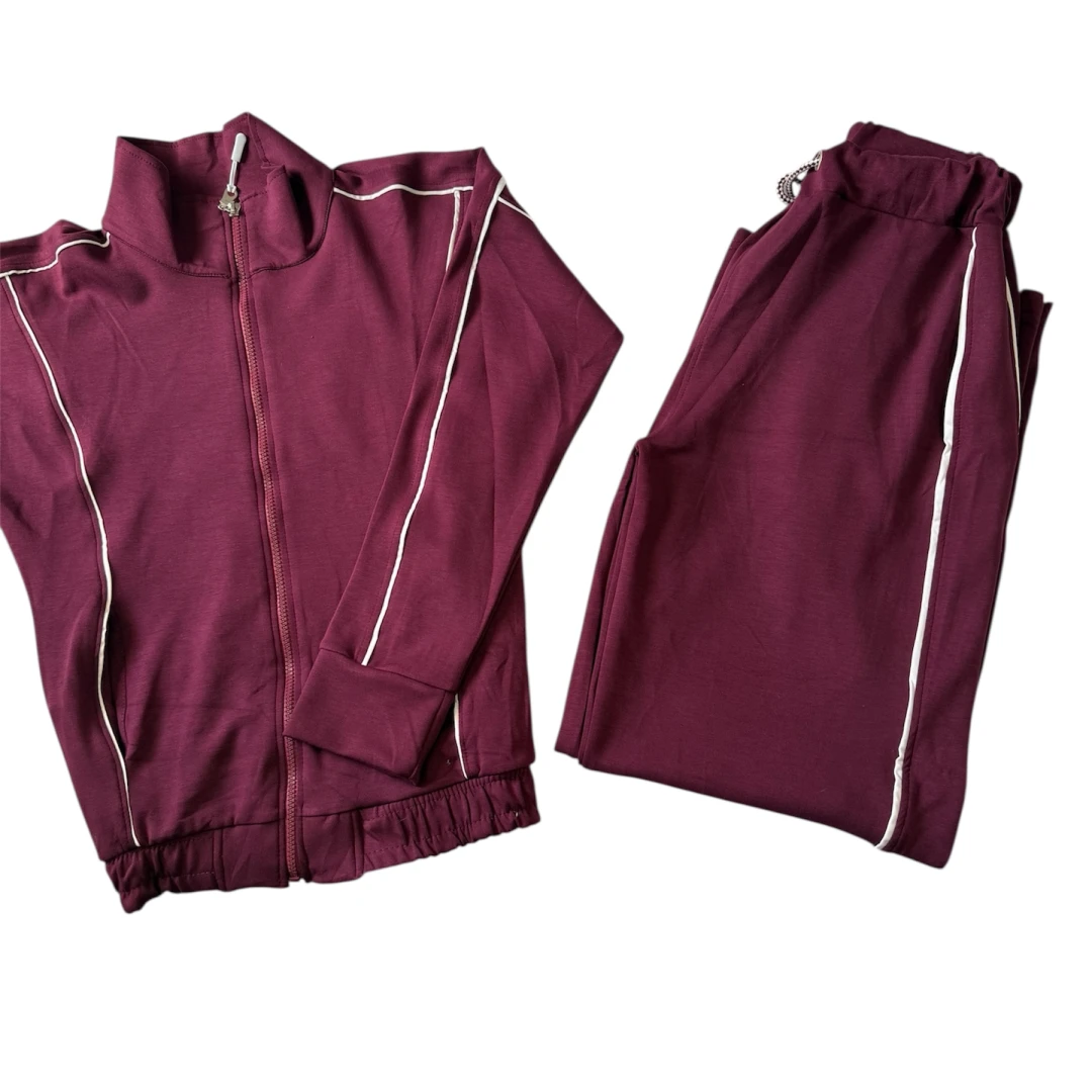 Fitted Bordeaux Tracksuit - 3
