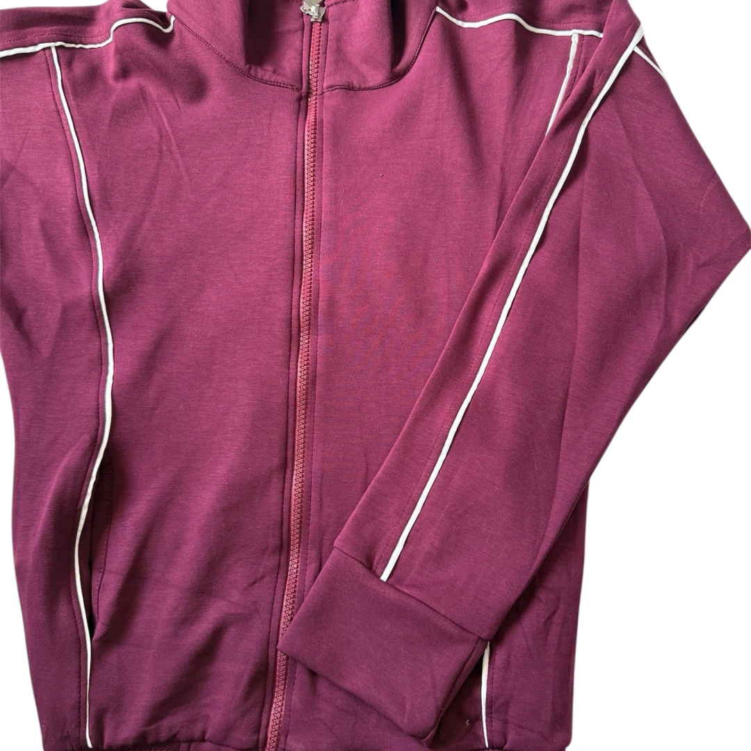 Fitted Bordeaux Tracksuit - 2