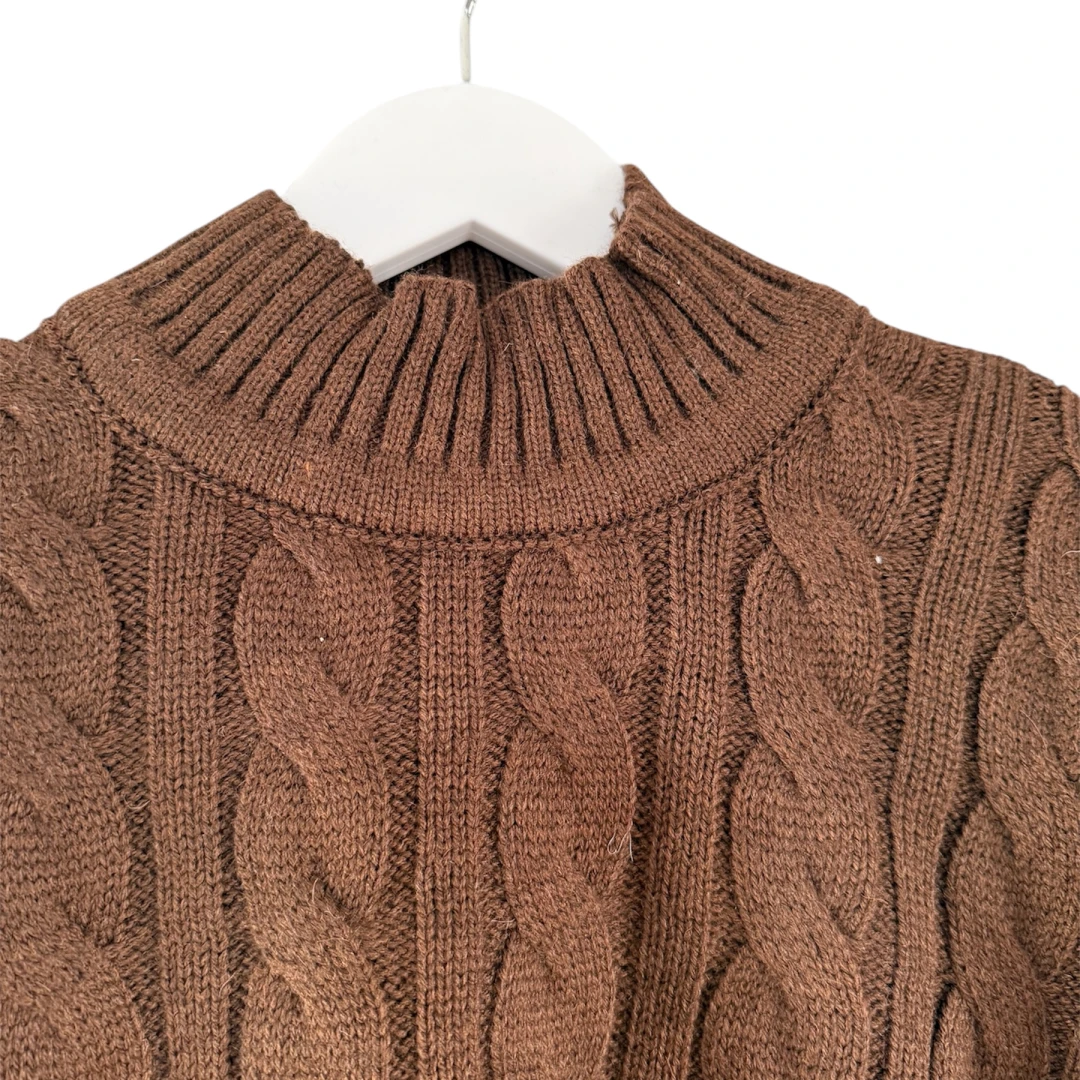 Two-piece Knitted Dress - 2