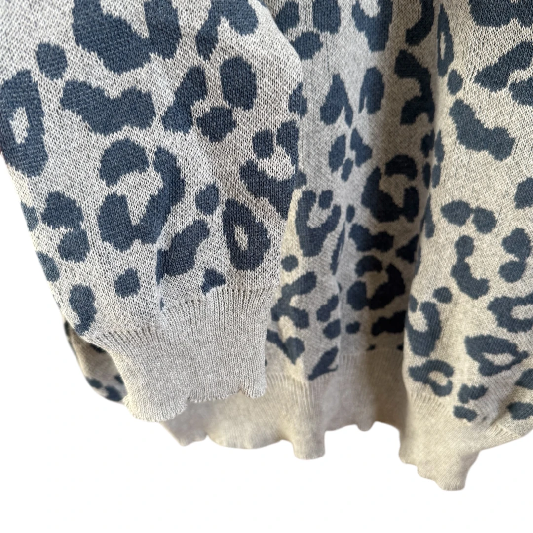 Oversized Knit Sweater - 2