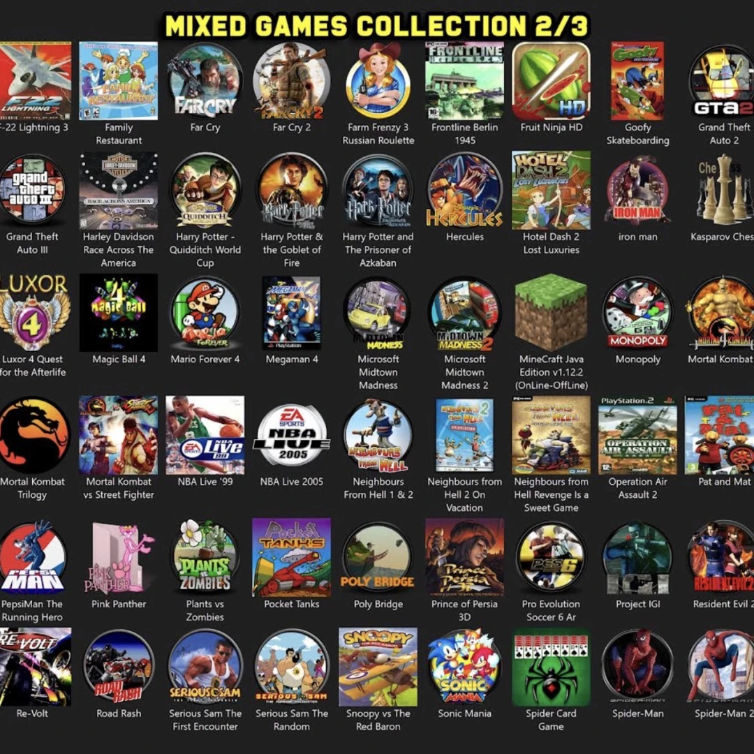 Classic Pc Games USB 2.0 - 10