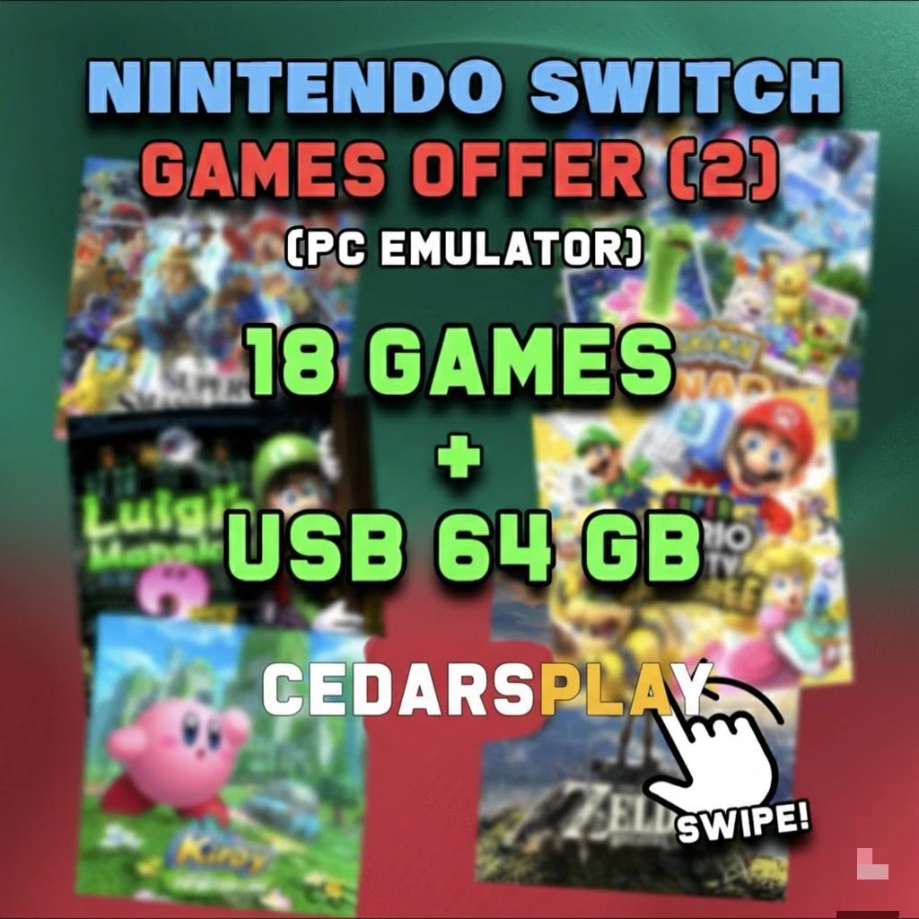 Nitendi Switch PC Games USB 2.0
