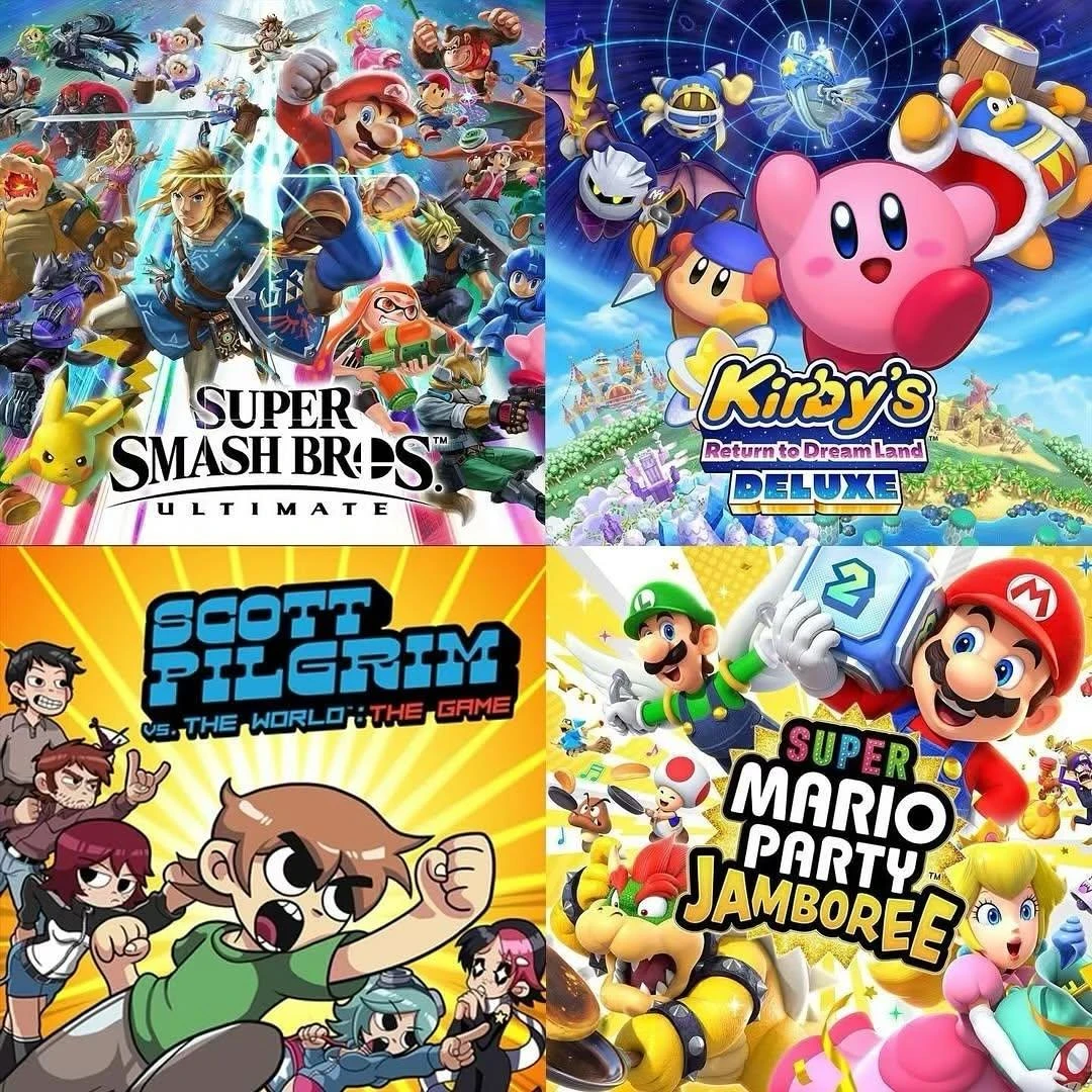 Nitendi Switch PC Games USB 2.0 - 4