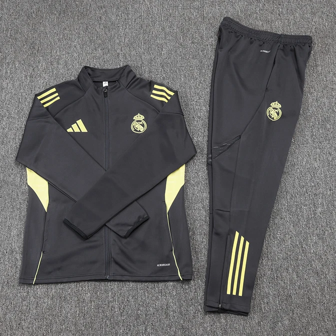 Real Madrid Dark Grey Jacket 25/26