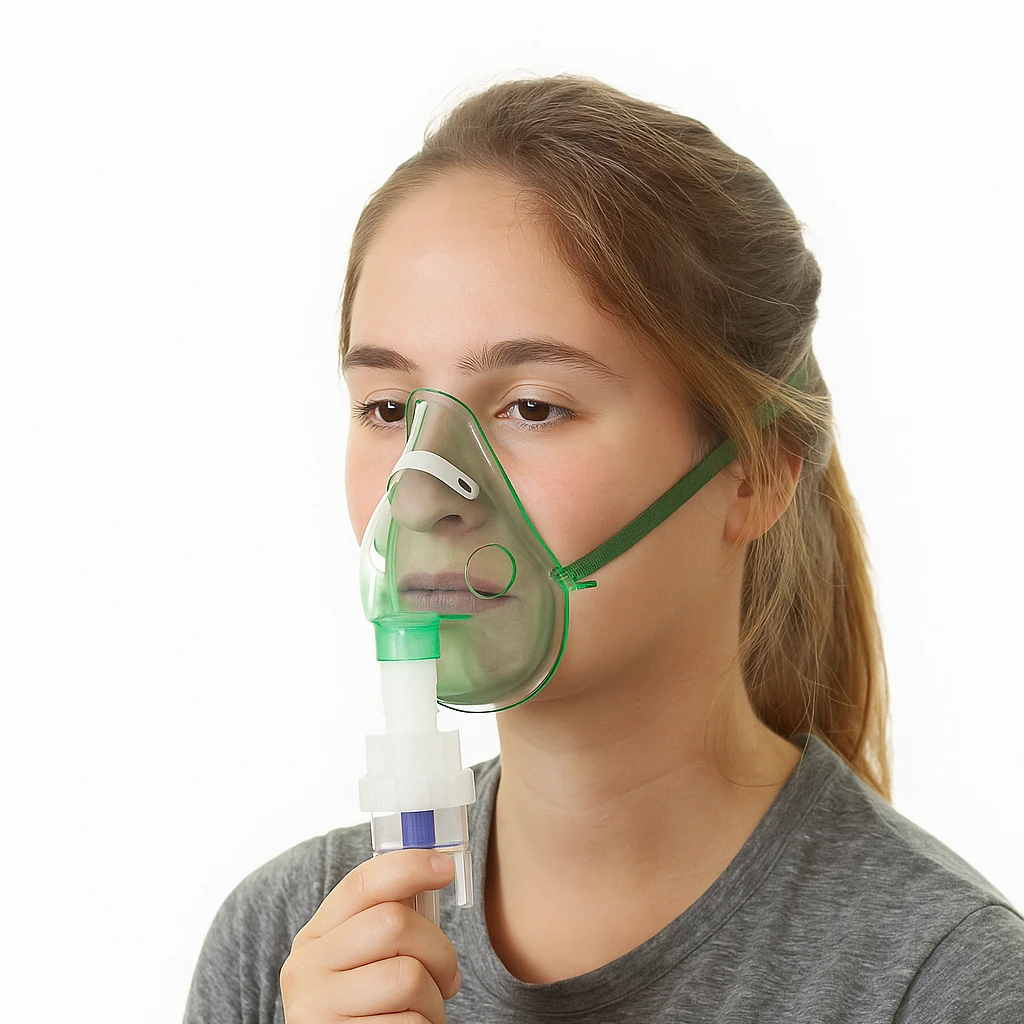 Adult nebulizer mask