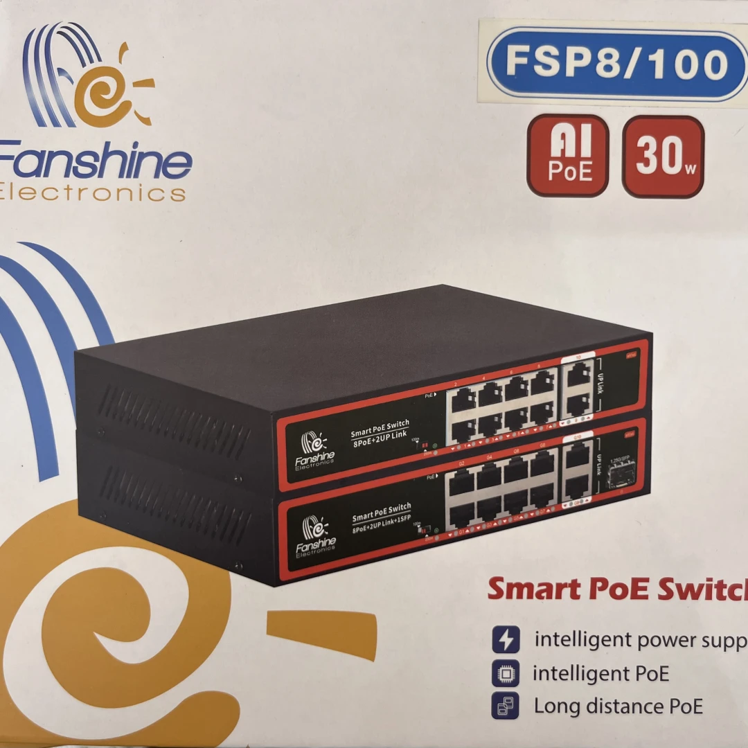 Smart PoE Switch - FSP8/100