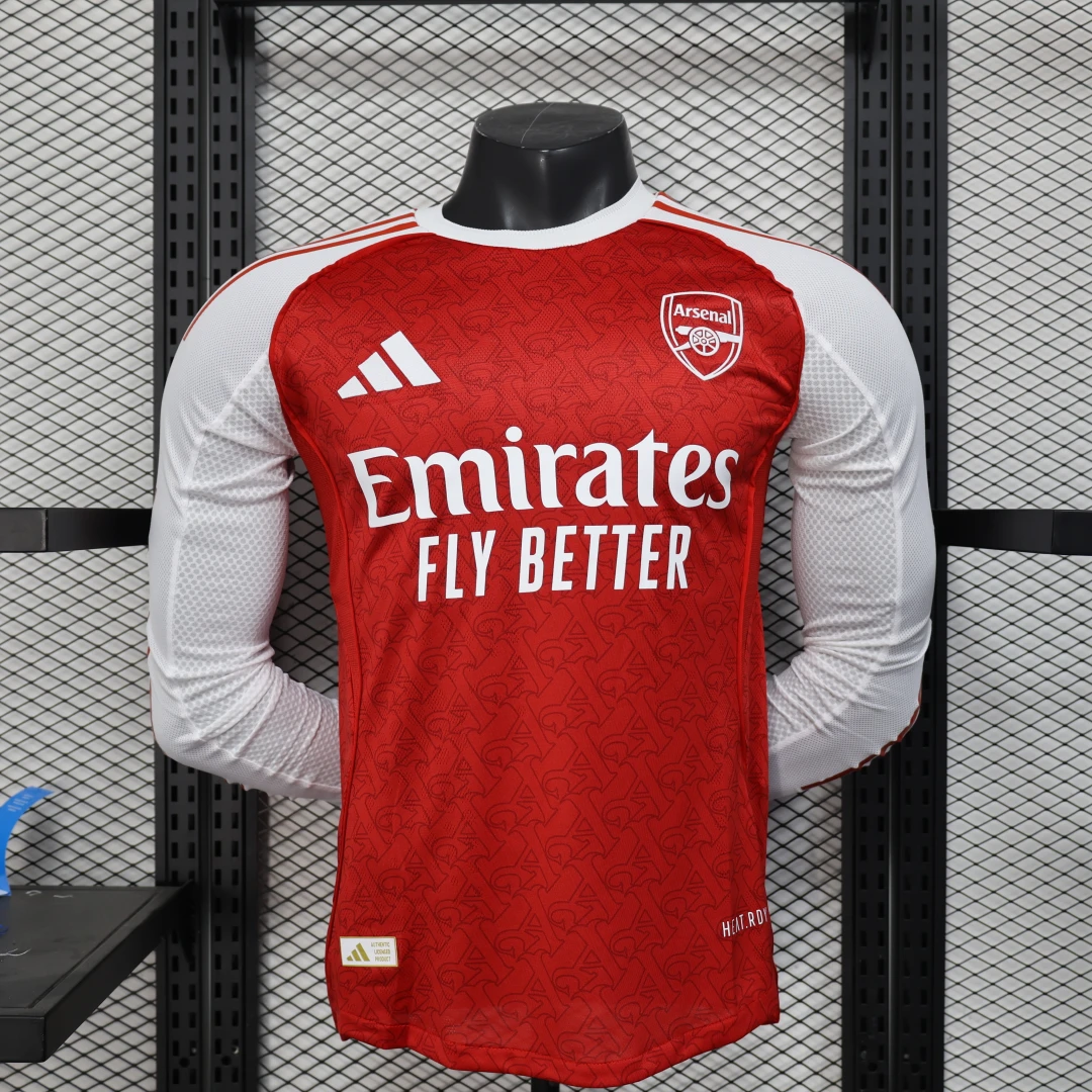 Arsenal Home 25/26 Long Sleeve
