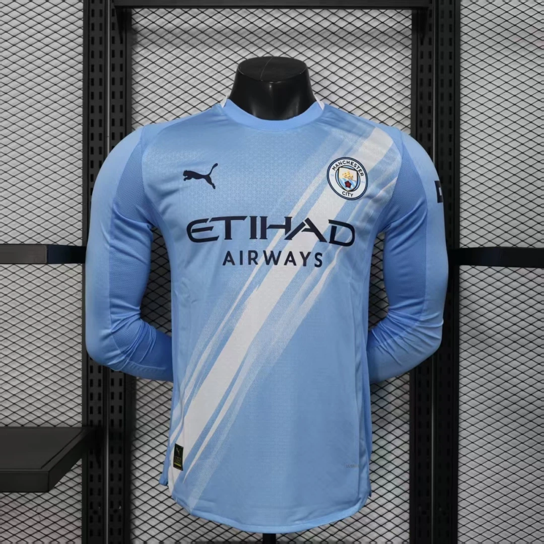 Man city home 25/26 long sleeve