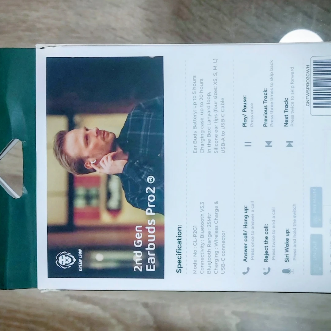 Earbuds Pro 2 Green Lion ...  2nd Gen - 2