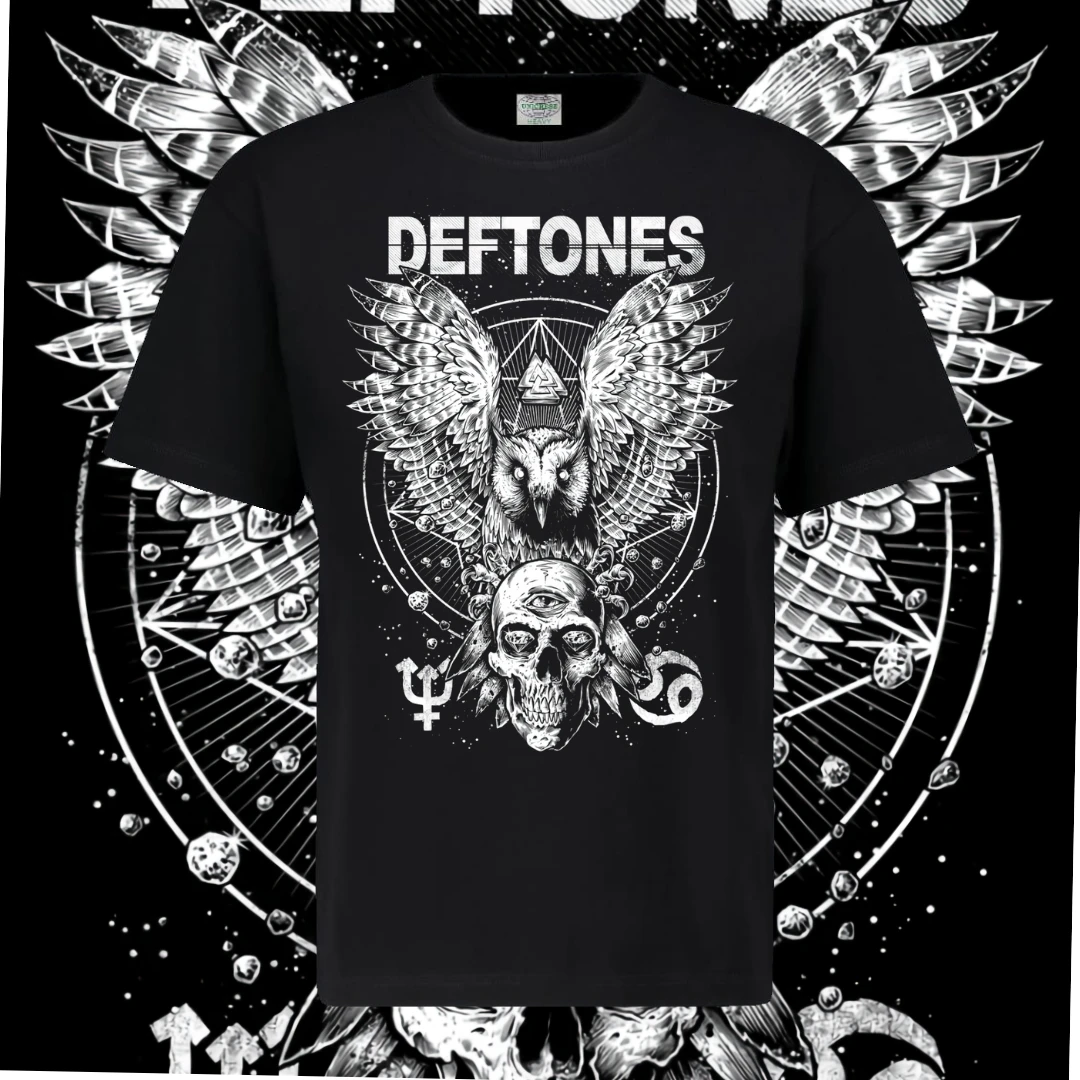 Deftones "Owl Skull" T-shirt