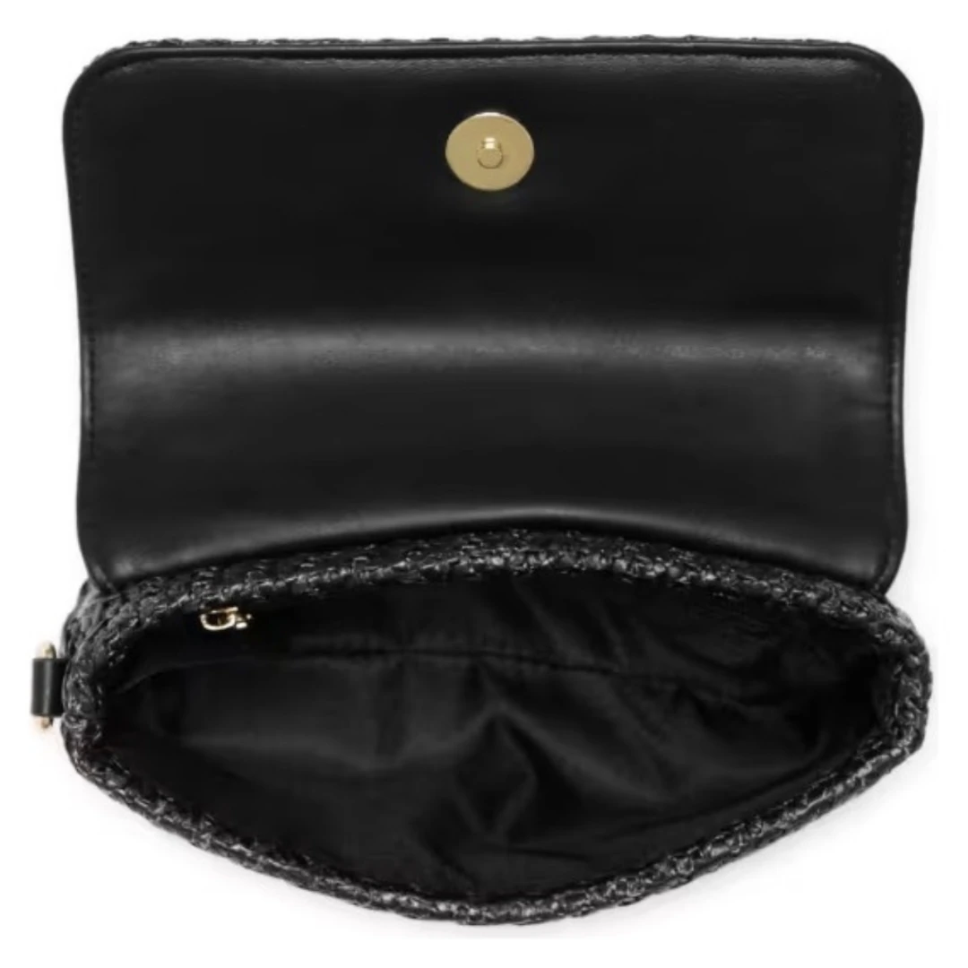 GUESS Black Woven Wristlet - 2