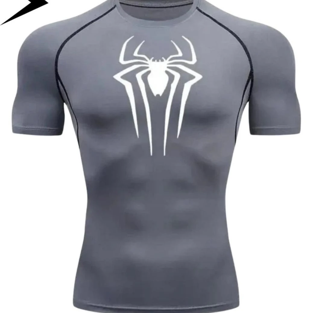 grey spider shirt