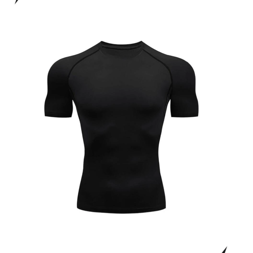 Black Compressed Shirt