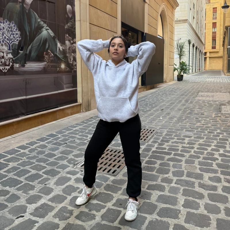 Light Grey Hoodie - 1