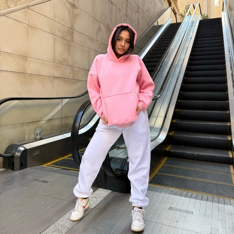 Baby Pink Hoodie - 2