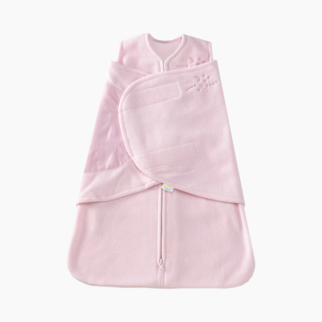 HALO Micro-Fleeced Swaddle Blanket / Pink