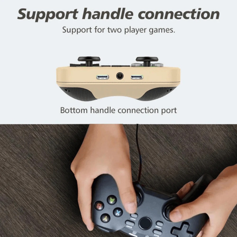 D007 Plus Handheld Game Console 3D Joystick - 3