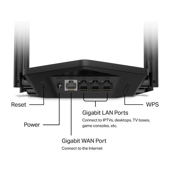 MERCUSYS AX1500 WIFI ROUTER MR60X - 3