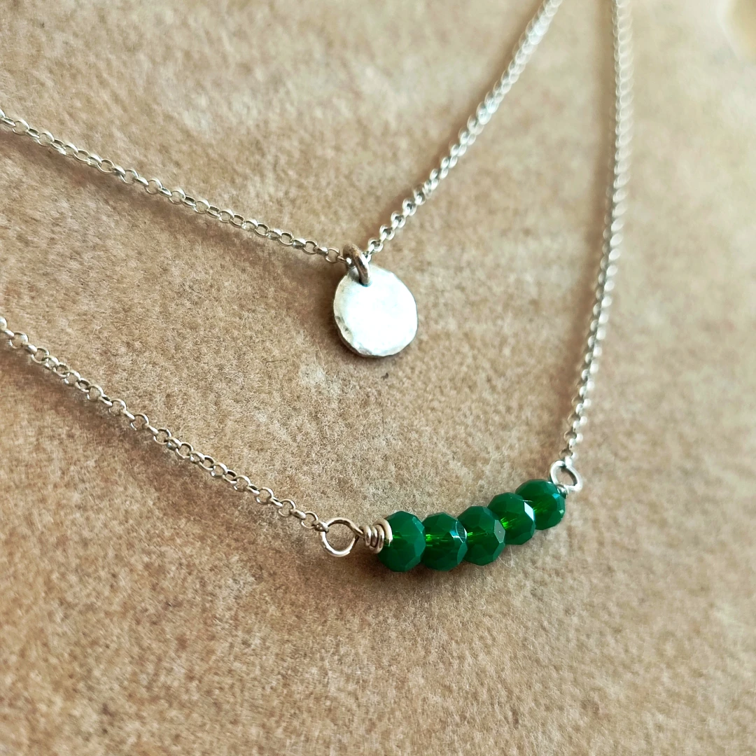 925 Silver Layered Necklace