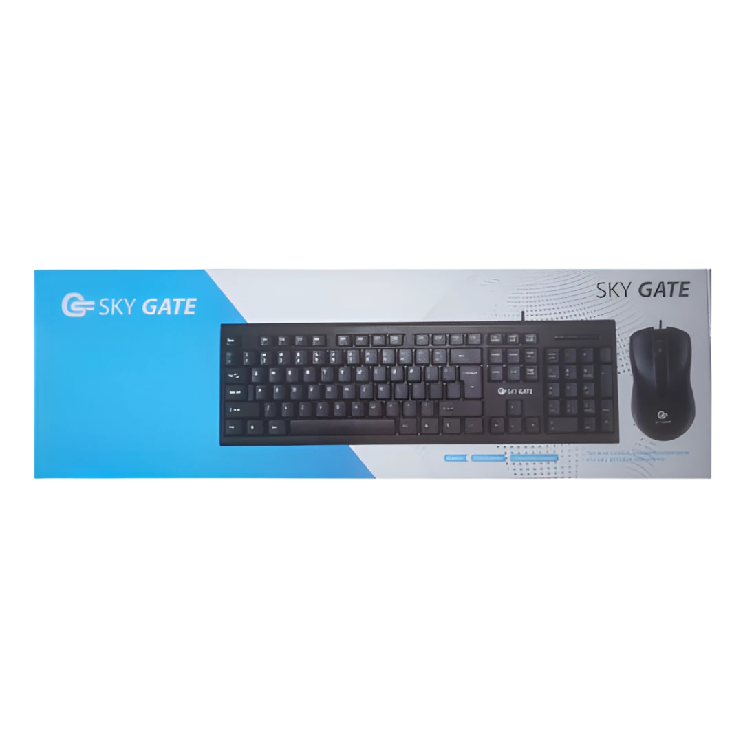 SKYGATE (SG-1190) WIRED DESKTOP KEYBOARD & MOUSE