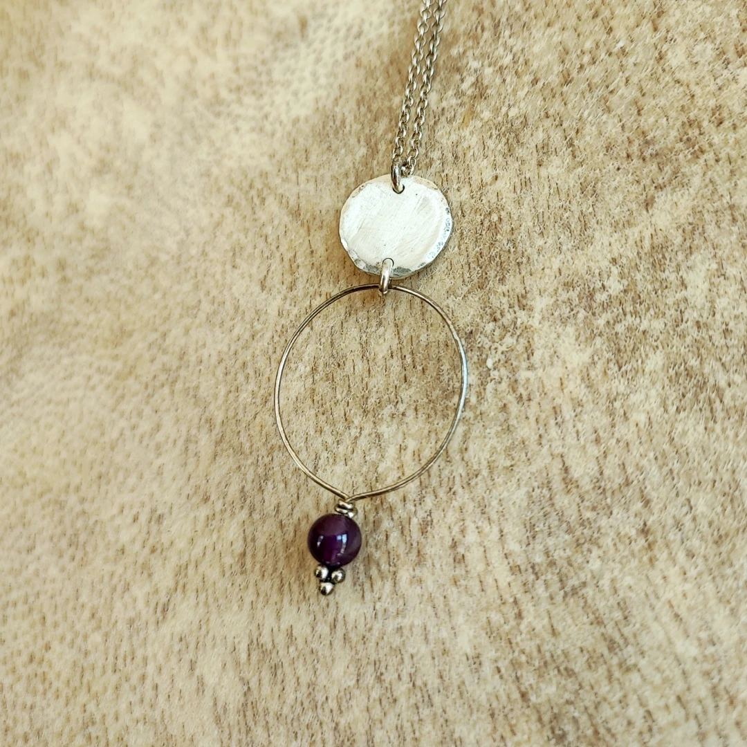 925 Silver Minimalist Pendant - 2