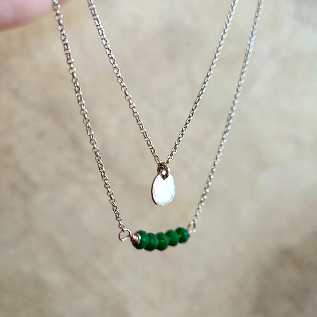 925 Silver Layered Necklace - 3