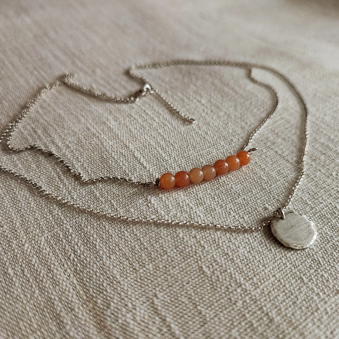 925 Silver Layered Necklace - 3