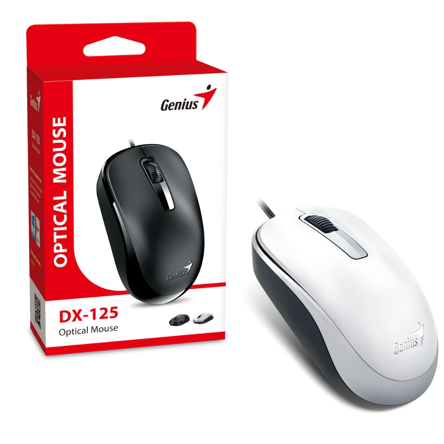 Genius(DX-125) Optical Mouse  Black
