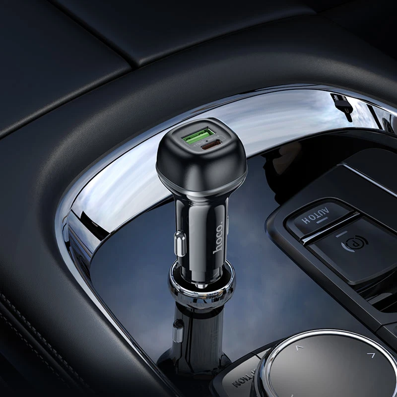 HOCO 48W CAR CHARGER DUAL PORT Z58A - 3