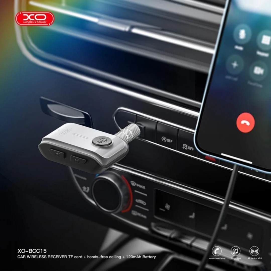 XO BCC15 BLUETOOTH TRANSMITTER CAR WIRELESS RECEIVER - 3