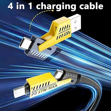 HAVAN CB-01 CABLE 4 IN 1 FLAT WIRE 2 TO 2 65W/27W