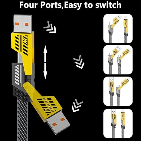 HAVAN CB-01 CABLE 4 IN 1 FLAT WIRE 2 TO 2 65W/27W - 2