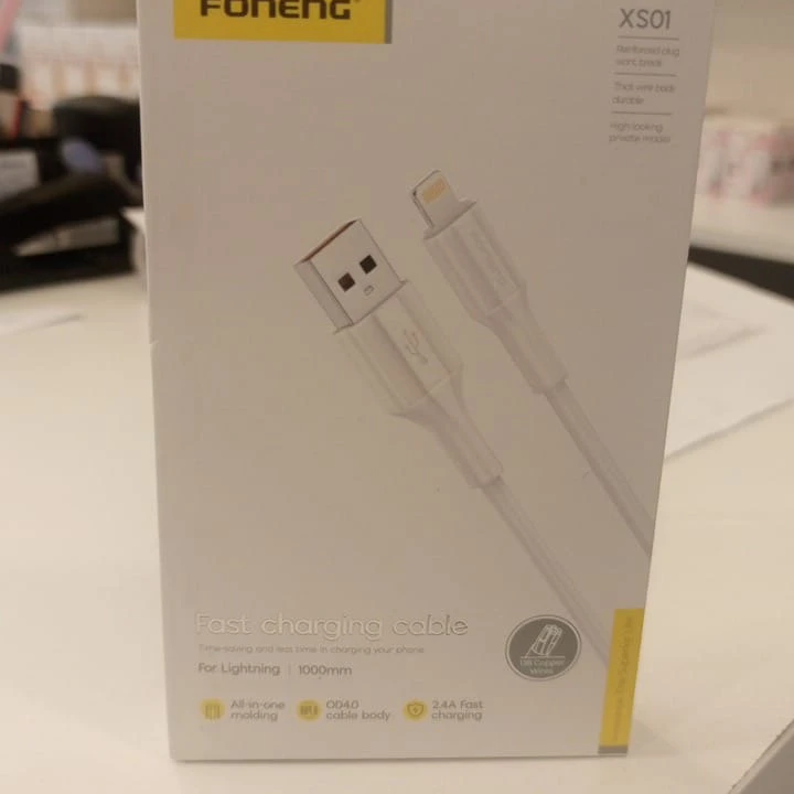 FONENG  XS01 C FAST CHARGING CABLE FOR LIGHTNING - 2