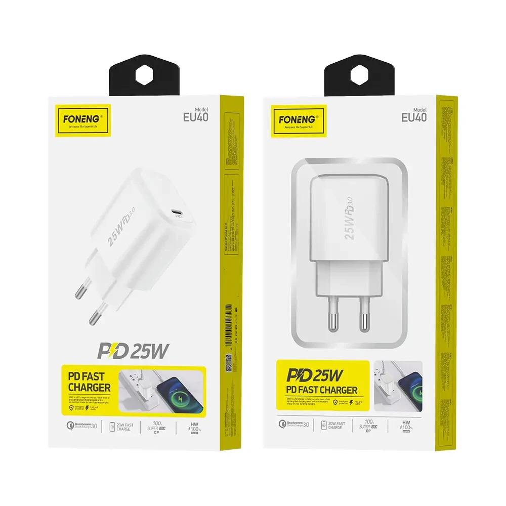 FONENG EU40 FAST CHARGER ADAPTER 25W