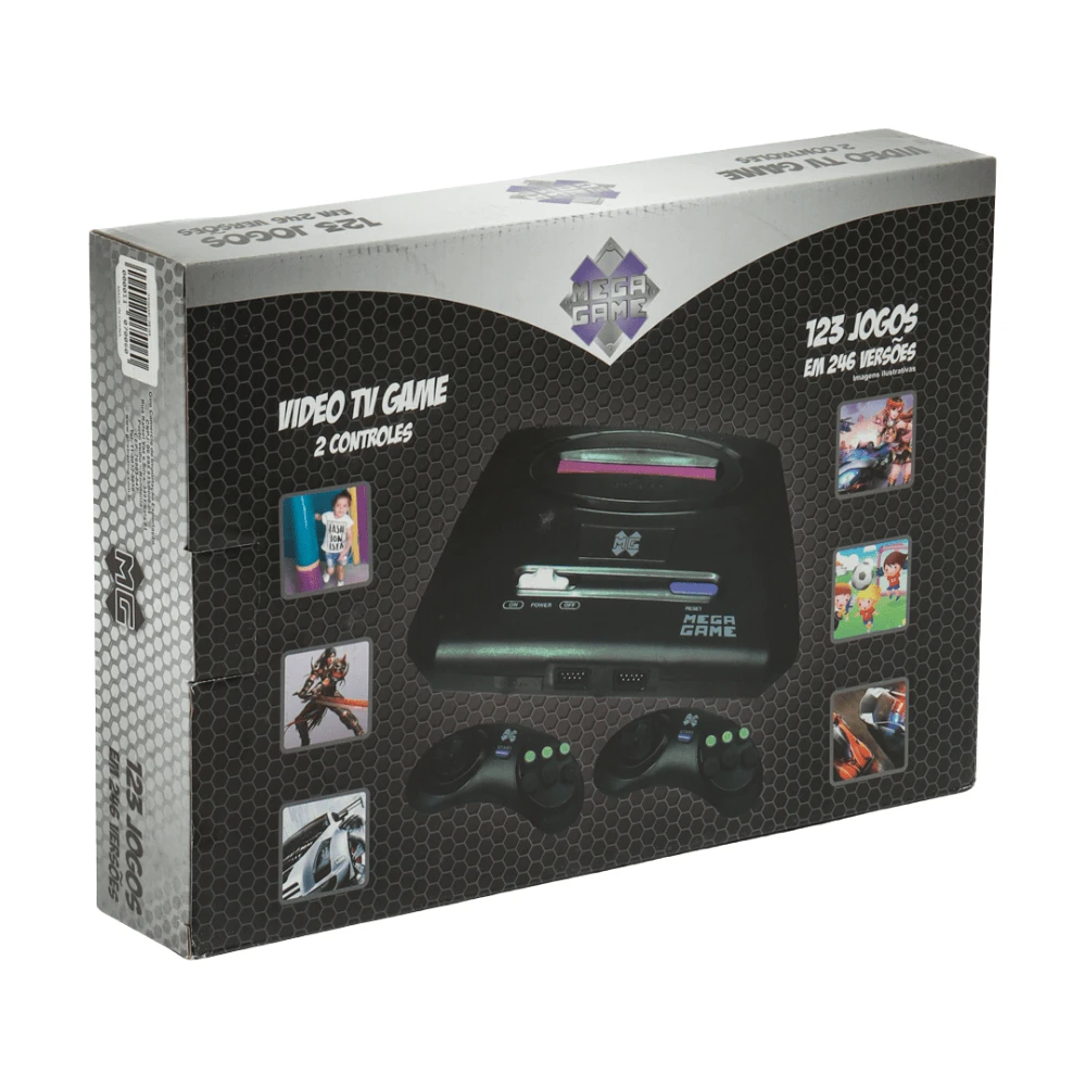 Mega Game Console – 123 Games / 246 Versions With 2 Controllers - 2
