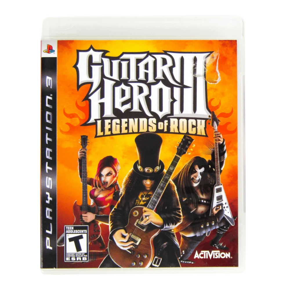 Guitar Hero III: Legends of Rock - PlayStation 3 | PS3 (Used)