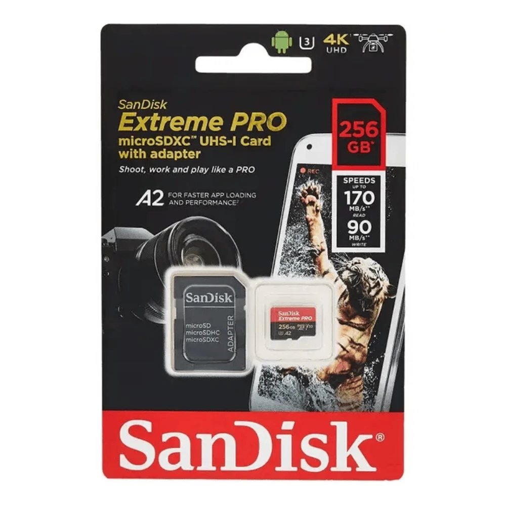Sandisk 256GB Extreme Pro Micro SD